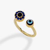 Evil Eye Fidget Spinner Ring, Rings, $ 44.00, A Moment Of Now™
