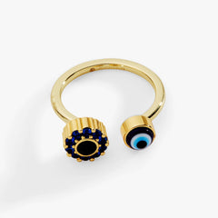 Evil Eye Fidget Spinner Ring, Rings, $ 44.00, A Moment Of Now™