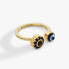 Evil Eye Fidget Spinner Ring, Rings, $ 44.00, A Moment Of Now™
