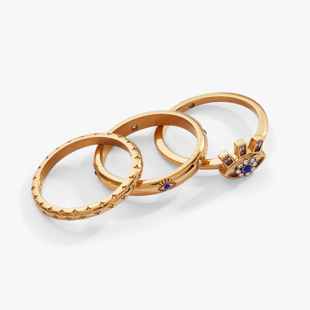 Evil Eye Stacking Ring Set of 3, Rings, $ 28.90, A Moment Of Now™