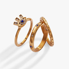 Evil Eye Stacking Ring Set of 3, Rings, $ 28.90, A Moment Of Now™