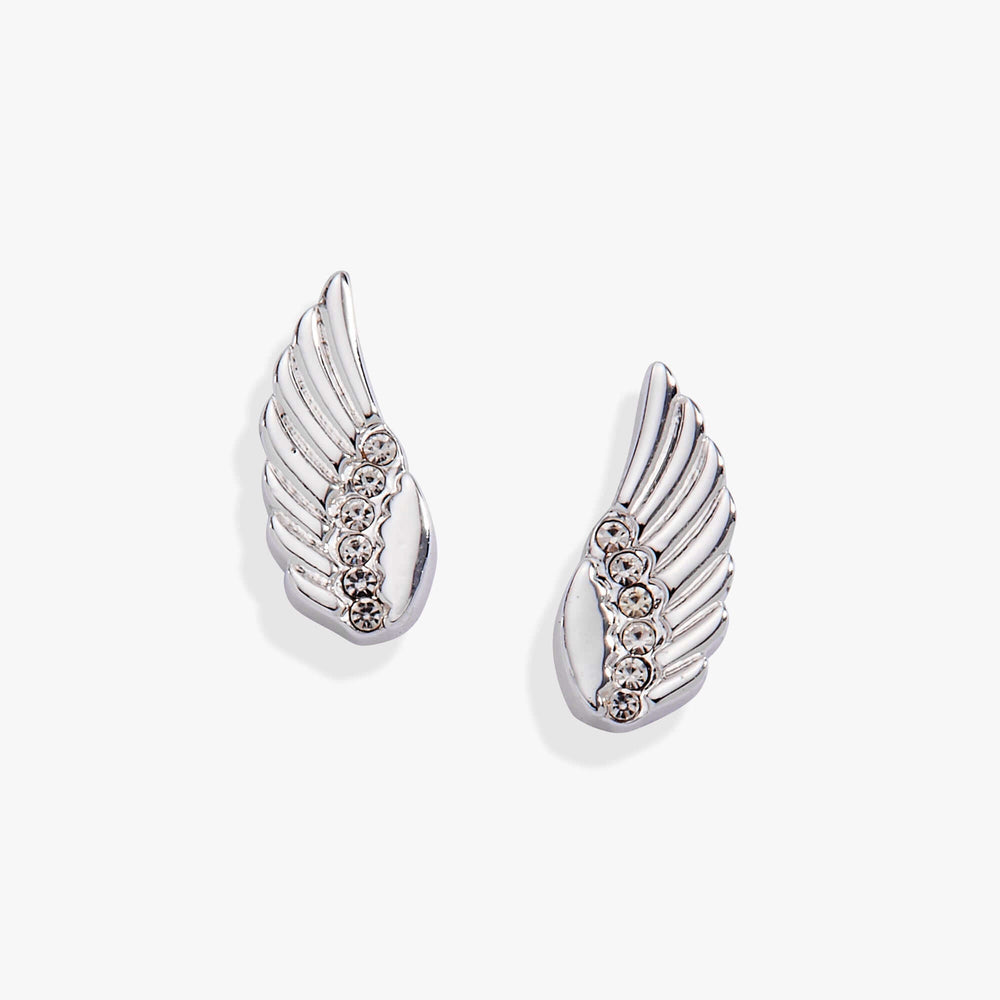 Faith Wing Stud Earrings, Earrings, $ 28.00, A Moment Of Now™