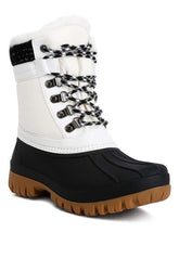Capucine Fur Collar Winter Boots | Stylish & Sturdy, Boots, $ 75.00, A Moment Of Now™
