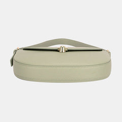David Jones Metal Buckle Shoulder Bag - Chic Style, Shoulder Bags, $ 45.00, A Moment Of Now™