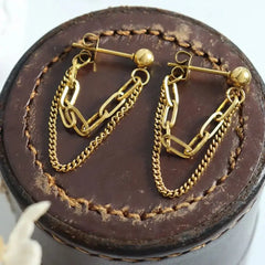 Chain Reaction Earrings | Boutique In USA, Earrings, $ 25.99, A Moment Of Now™