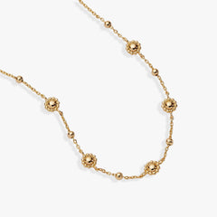 Floret Chain Necklace, Necklaces, $ 38.00, A Moment Of Now™
