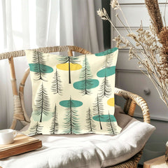 Christmas Holiday Tree Pattern Premium Throw Pillow Decorative Cushion | Boutique In USA, Throw Pillows, $ 55.00, A Moment Of Now™