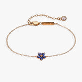 Crystal Forget-Me-Not Flower Bracelet | Boutique In USA, Bracelets, $ 78.00, A Moment Of Now™
