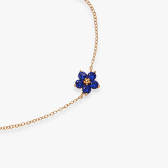 Crystal Forget-Me-Not Flower Bracelet | Boutique In USA, Bracelets, $ 78.00, A Moment Of Now™