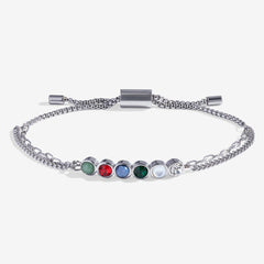Friend Hidden Message Acrostic Bolo Bracelet, Bracelets, $ 38.00, A Moment Of Now™