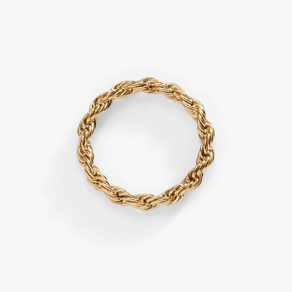 Frozen French Rope Ring, Rings, $ 13.90, A Moment Of Now™
