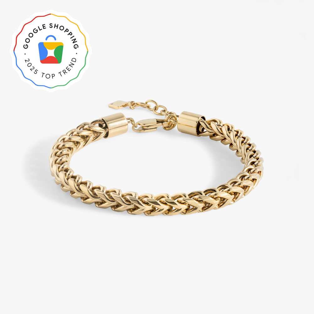 Adjustable Wheat Chain Bracelet, Bracelets, $ 44.00, A Moment Of Now™