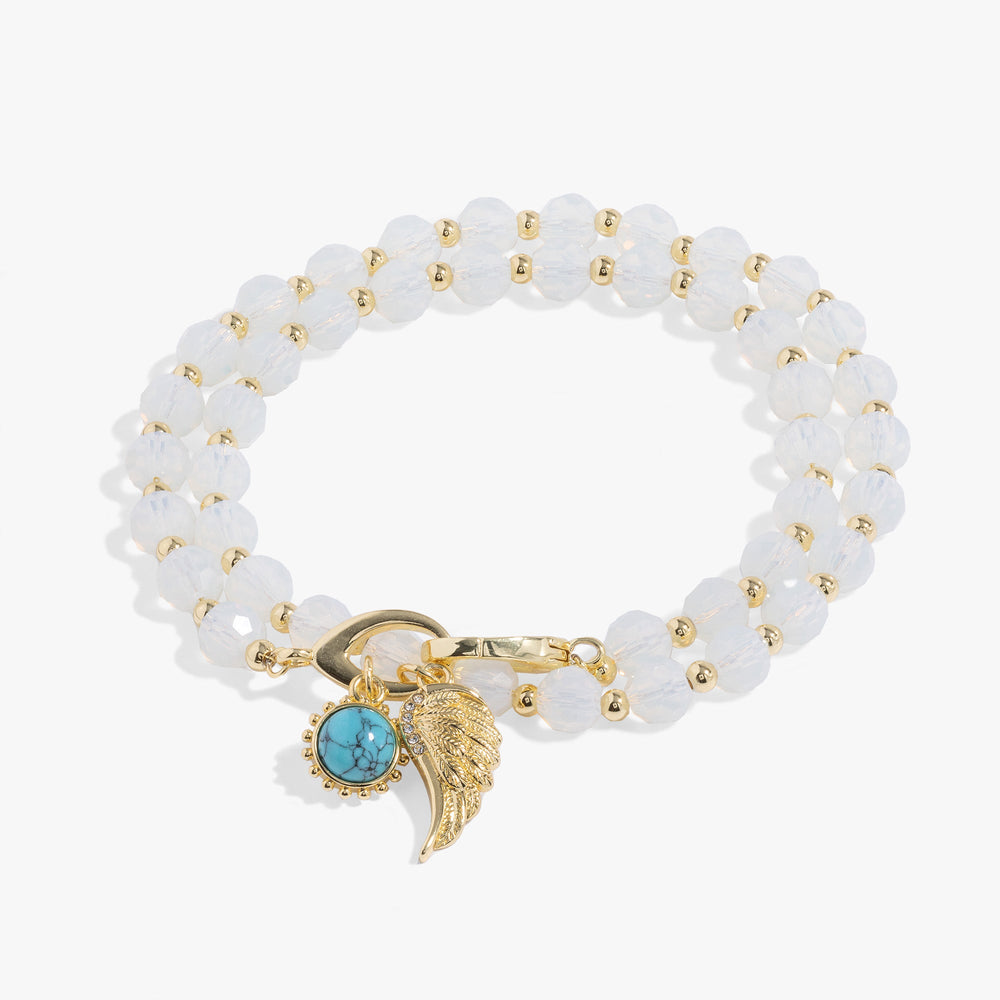 Guardian Angel Wrap Bracelet, Bracelets, $ 18.90, A Moment Of Now™