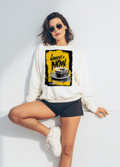 Everyday Coffee Moment Graphic Sweatshirt