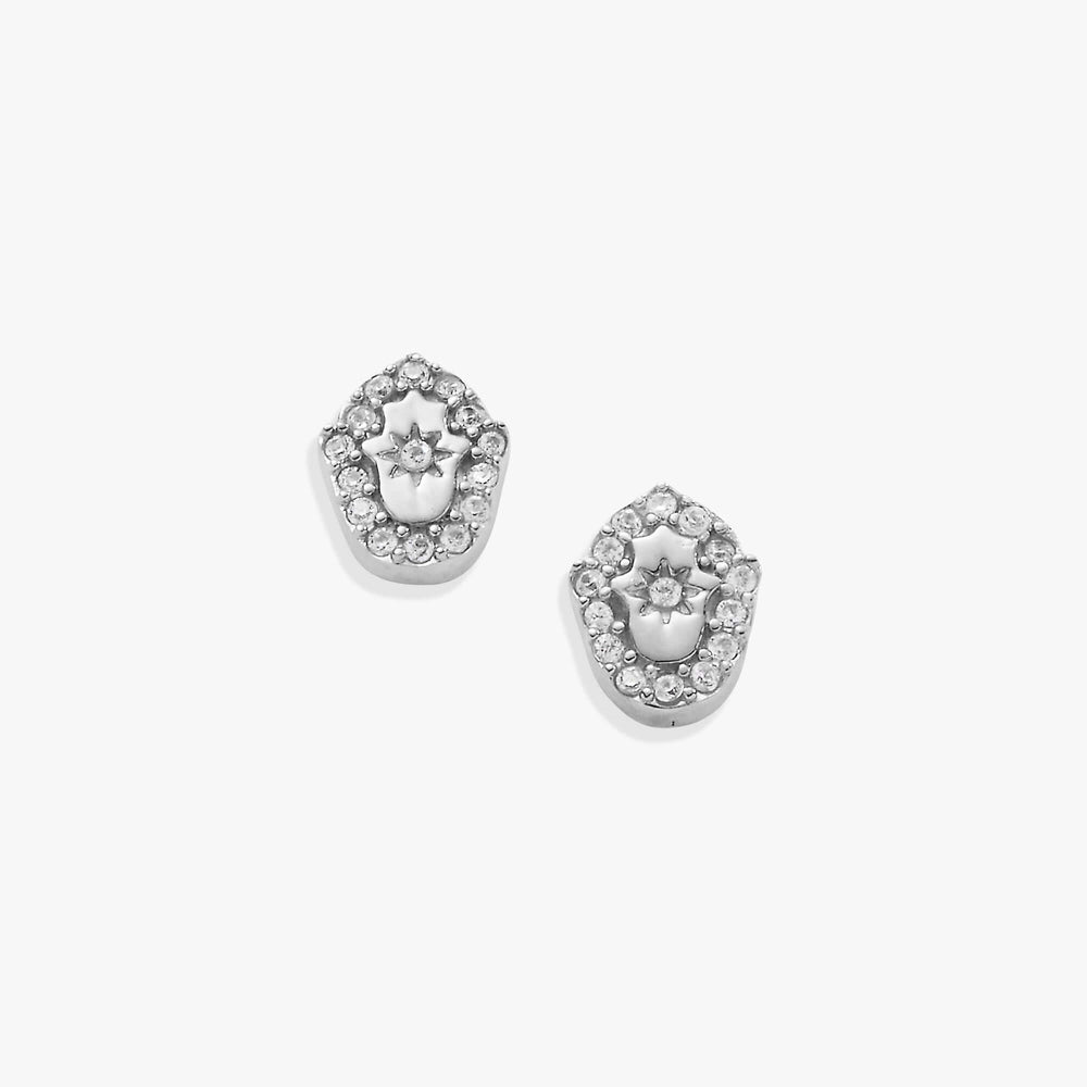Hamsa Mini Stud Earrings, Earrings, $ 19.90, A Moment Of Now™