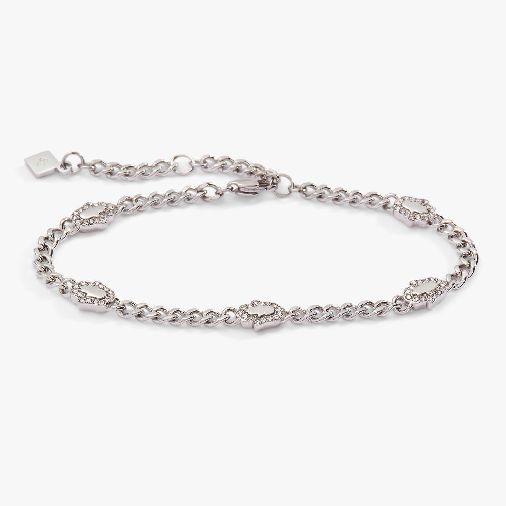 Hamsa Curb Chain Bracelet, Bracelets, $ 37.90, A Moment Of Now™