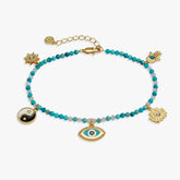 Healing Stone Charm Anklet, Anklets, $ 48.00, A Moment Of Now™