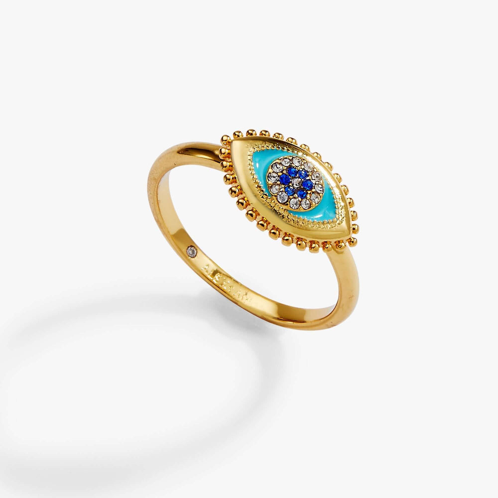 Healing Stone Evil Eye Ring, Rings, $ 34.00, A Moment Of Now™