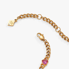 Heart Curb Chain Bracelet | Boutique In USA, Bracelets, $ 48.00, A Moment Of Now™