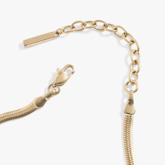 Everyday Herringbone Chain Bracelet | Boutique In USA, Bracelets, $ 28.00, A Moment Of Now™