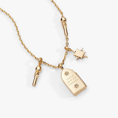 Harry Potter™ Hogwarts Great Hall Cluster Charm Necklace, Necklaces, $ 64.00, A Moment Of Now™