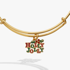 'Holly Jolly' Charm Bangle, Bracelets, $ 28.00, A Moment Of Now™