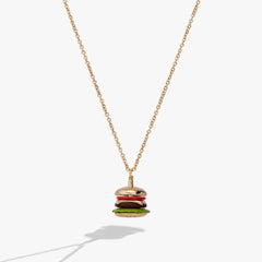 Hot Grill Summer 'Bun In A Million' Hamburger Pendant, Necklaces, $ 48.00, A Moment Of Now™