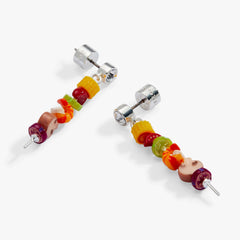 Hot Grill Summer Skewer Drop Earrings, Earrings, $ 44.00, A Moment Of Now™