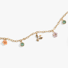 Hummingbird Multicharm Adjustable Anklet, Anklets, $ 44.00, A Moment Of Now™