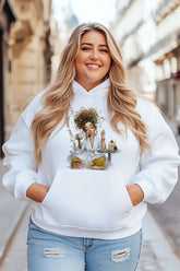 I Don't Care Mode Illustration Graphic Hoodie | Shop Now, Hoodies, $ 47.00, A Moment Of Now™