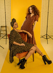 Leopard One Shoulder Dress in Black + Gold | Boutique In USA, Dress, $ 140.00, A Moment Of Now™