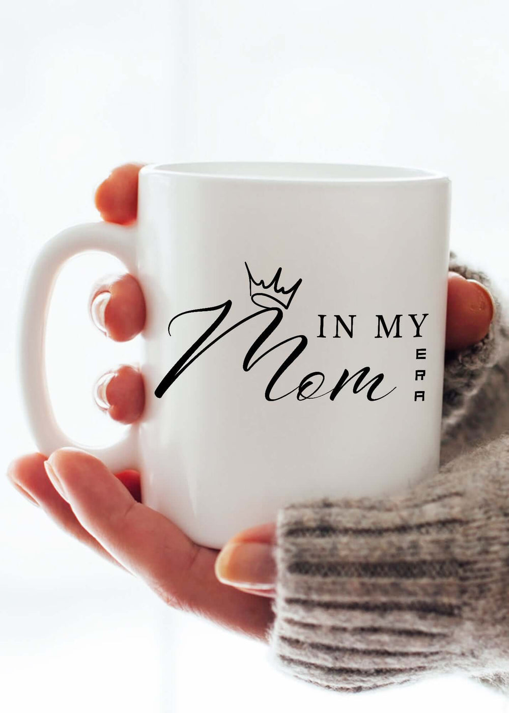 In My Mom Era Quote Coffee Tea Mug - Nostalgic Sips, Mugs, $ 22.00, A Moment Of Now™