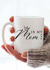 In My Mom Era Quote Coffee Tea Mug - Nostalgic Sips, Mugs, $ 22.00, A Moment Of Now™