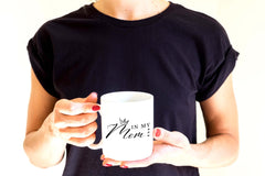In My Mom Era Quote Coffee Tea Mug - Nostalgic Sips, Mugs, $ 22.00, A Moment Of Now™
