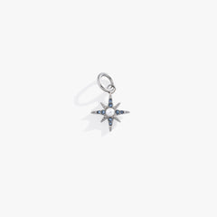 Crystal & Pearl North Star Interchangeable Charm, Charms & Pendants, $ 16.00, A Moment Of Now™