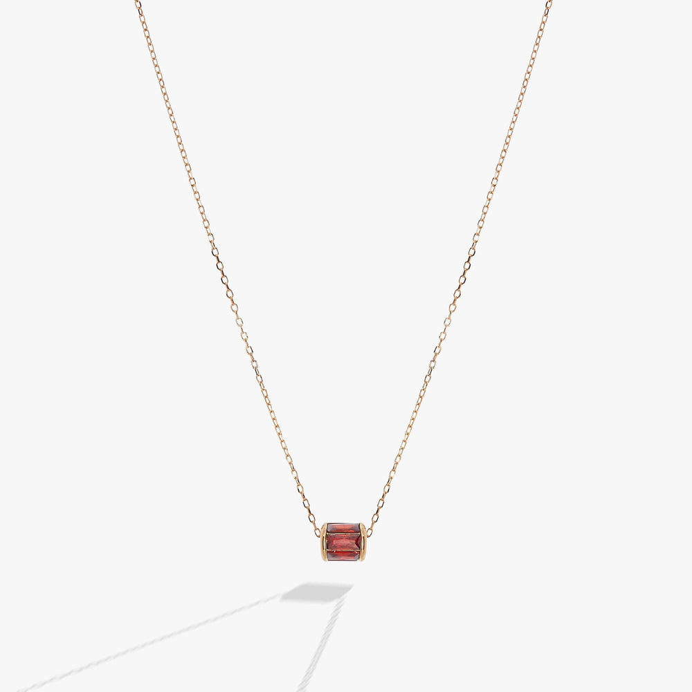 January Birthstone Precious Pendant Necklace | Boutique In USA, Necklaces, $ 88.00, A Moment Of Now™