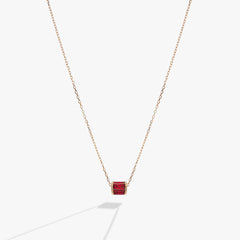 July Birthstone Precious Pendant Necklace, Necklaces, $ 88.00, A Moment Of Now™