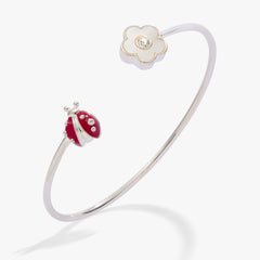 Ladybug and Daisy Flex Cuff, Bracelets, $ 28.00, A Moment Of Now™