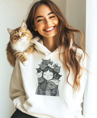Cat Lady Cat Mom Hoodie | Less People, More Cats, Hoodies, $ 46.50, A Moment Of Now™