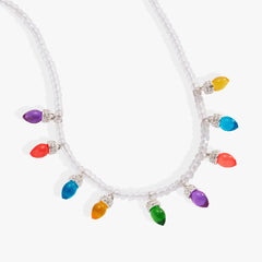 Christmas Light Bulb Necklace, Necklaces, $ 48.00, A Moment Of Now™