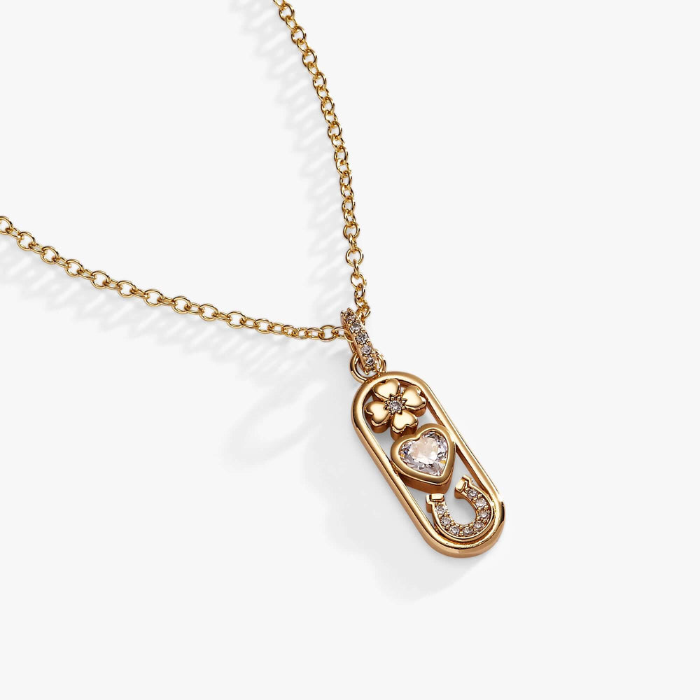 Love and Luck Pendant Necklace, Necklaces, $ 38.00, A Moment Of Now™