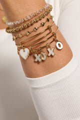 Love XOXO Bangle Set of 5, Bracelets, $ 98.00, A Moment Of Now™