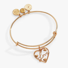 Love Script Bangle | Boutique In USA, Bracelets, $ 24.00, A Moment Of Now™