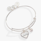 Love Mother of Pearl Bangle, Bracelets, $ 34.00, A Moment Of Now™