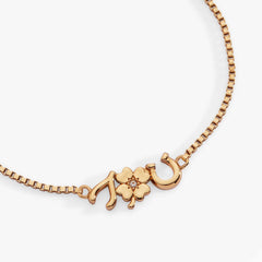 Lucky Symbol Bolo Bracelet, Bracelets, $ 34.00, A Moment Of Now™