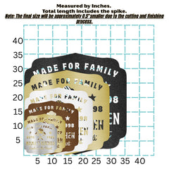 Mama’s Kitchen Metal Wall Art – Custom Name Gift for Mom