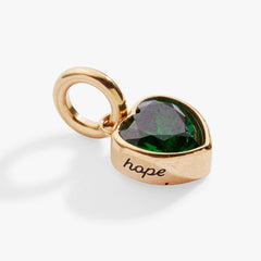 May 'Hope' Heart Birthstone Charm, Charms & Pendants, $ 16.00, A Moment Of Now™