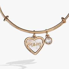 Mom Mother of Pearl Bangle | Boutique In USA, Bracelets, $ 34.00, A Moment Of Now™
