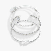 Mom Script Bracelet, Set of 3, Bracelets, $ 68.00, A Moment Of Now™