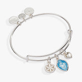 Faith and Family Mother Mary Charm Bangle, Bracelets, $ 38.00, A Moment Of Now™